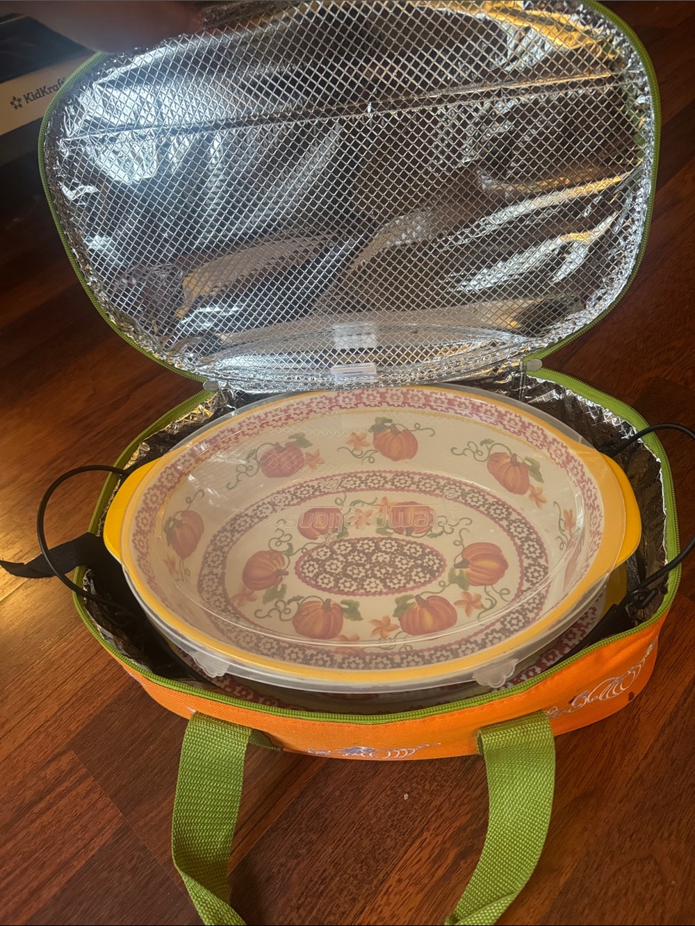 Temp-Tations Harvest Pumpkin 5 pc Casserole Set - Picture 11 of 11